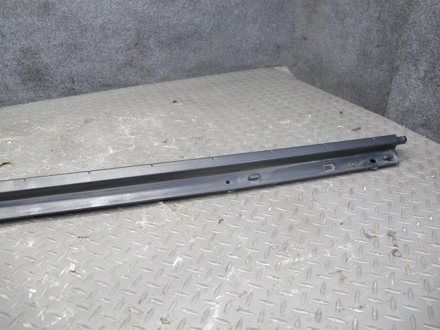 03-09 Hummer H2 Front & Rear Left & Right Roof Rack Rail Cover Molding Set of 4