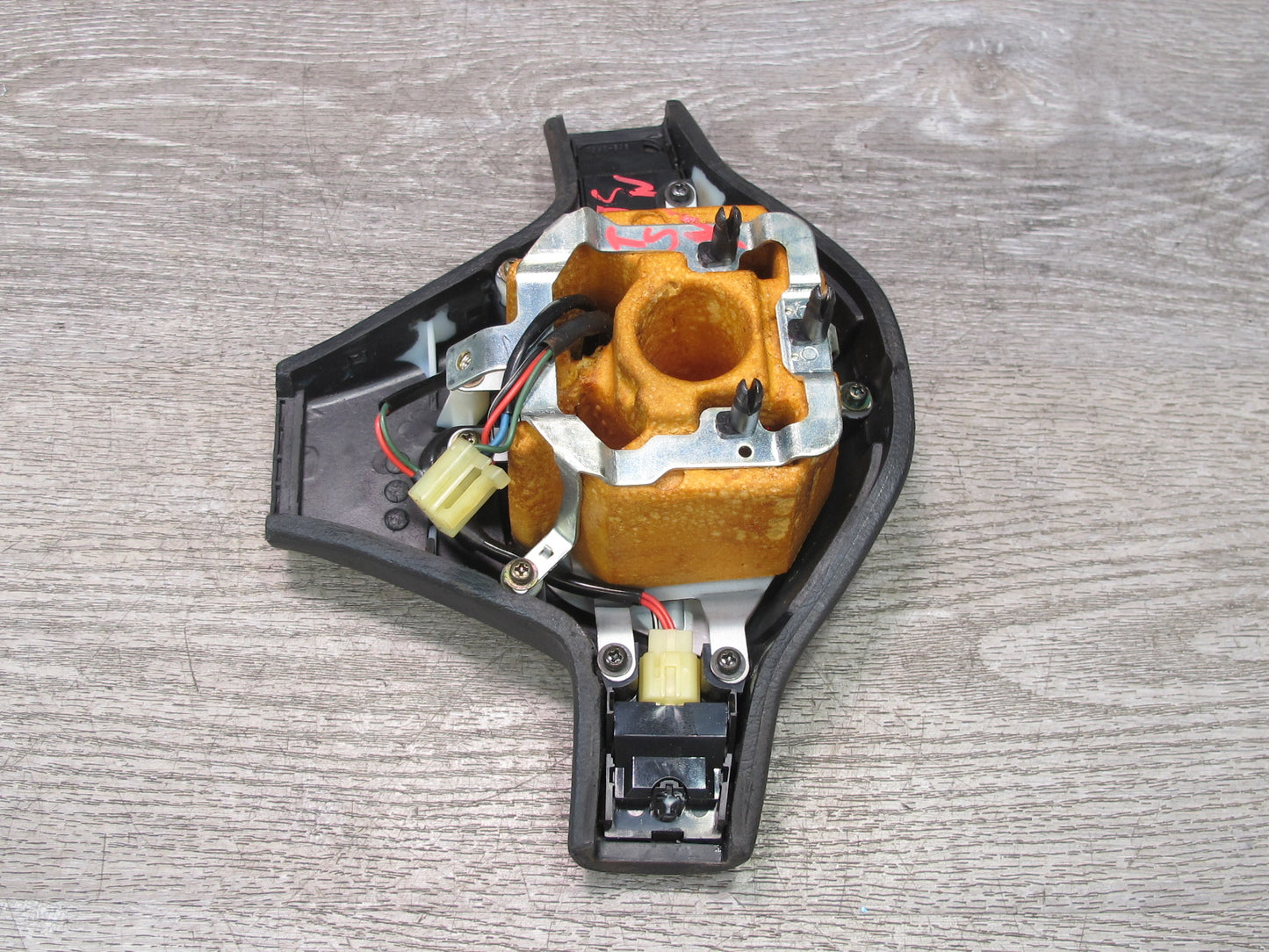 89-90 Toyota Supra MK3 MA70L Steering Horn w Cruise Control Switch Black OEM