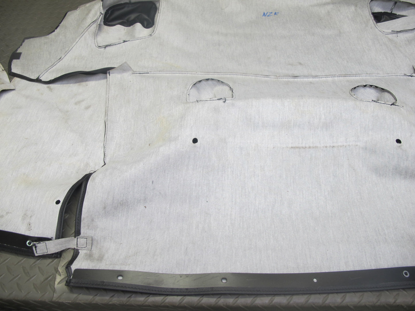 07-09 Nissan 350Z Z33 Convertible Rear Folding Soft TOP Liner Cover Boot OEM