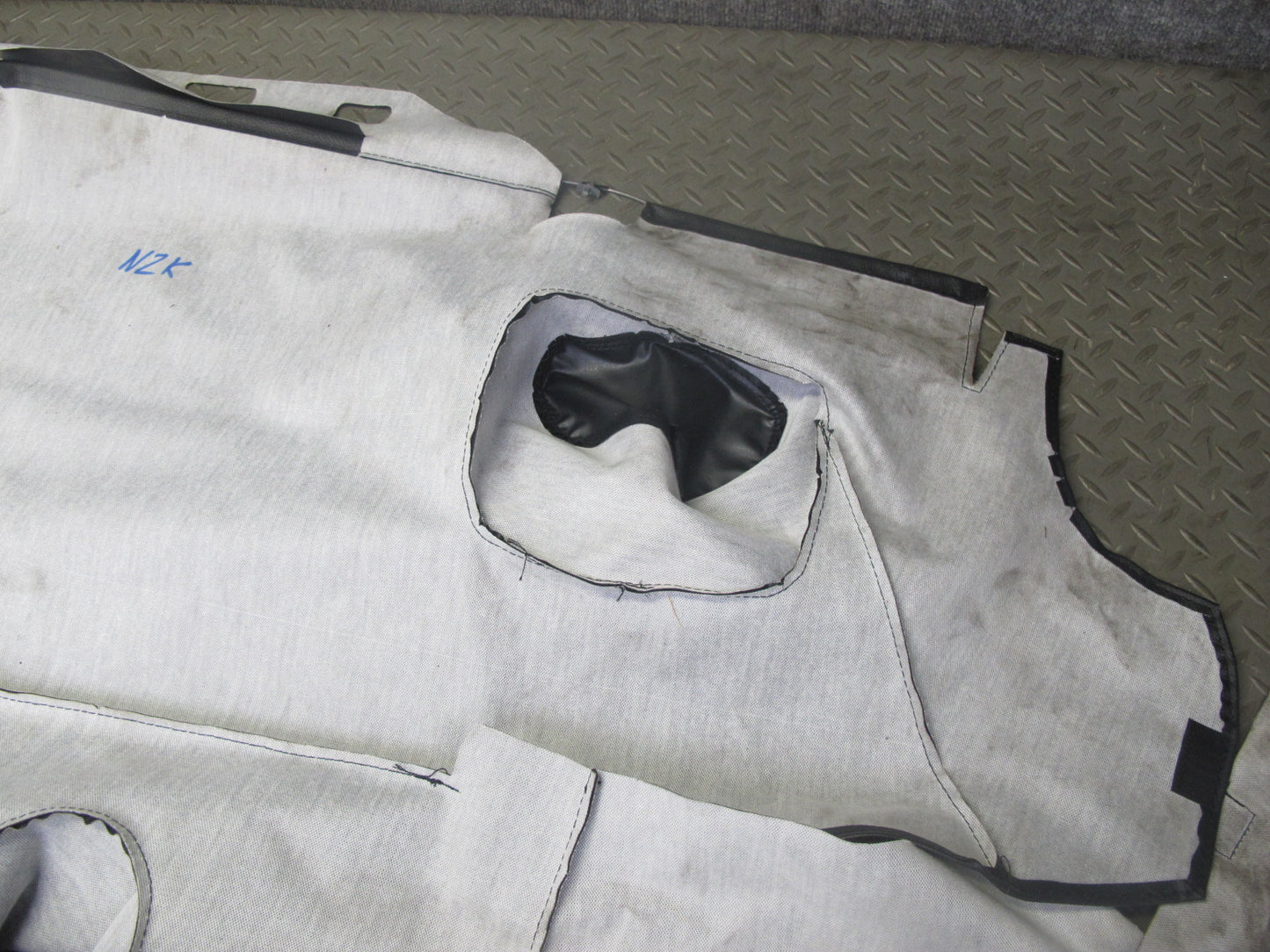07-09 Nissan 350Z Z33 Convertible Rear Folding Soft TOP Liner Cover Boot OEM