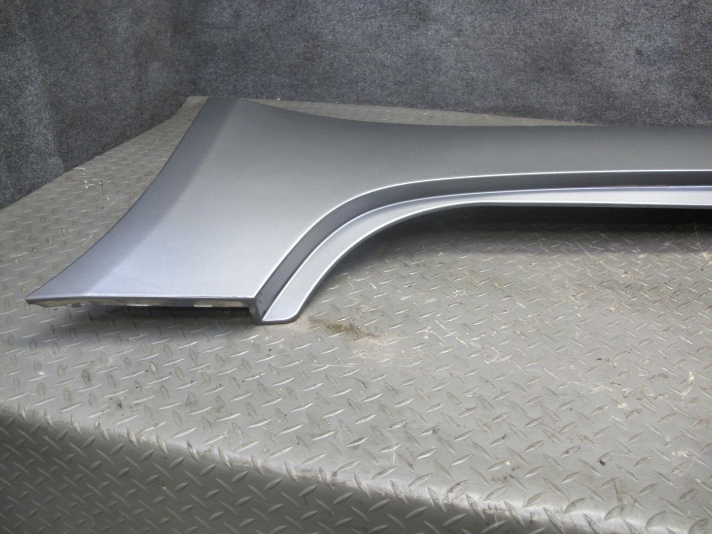 03-08 BMW E85 Z4 Set of 2 Left & Right Side Skirt Rocker Panel Molding Gray OEM