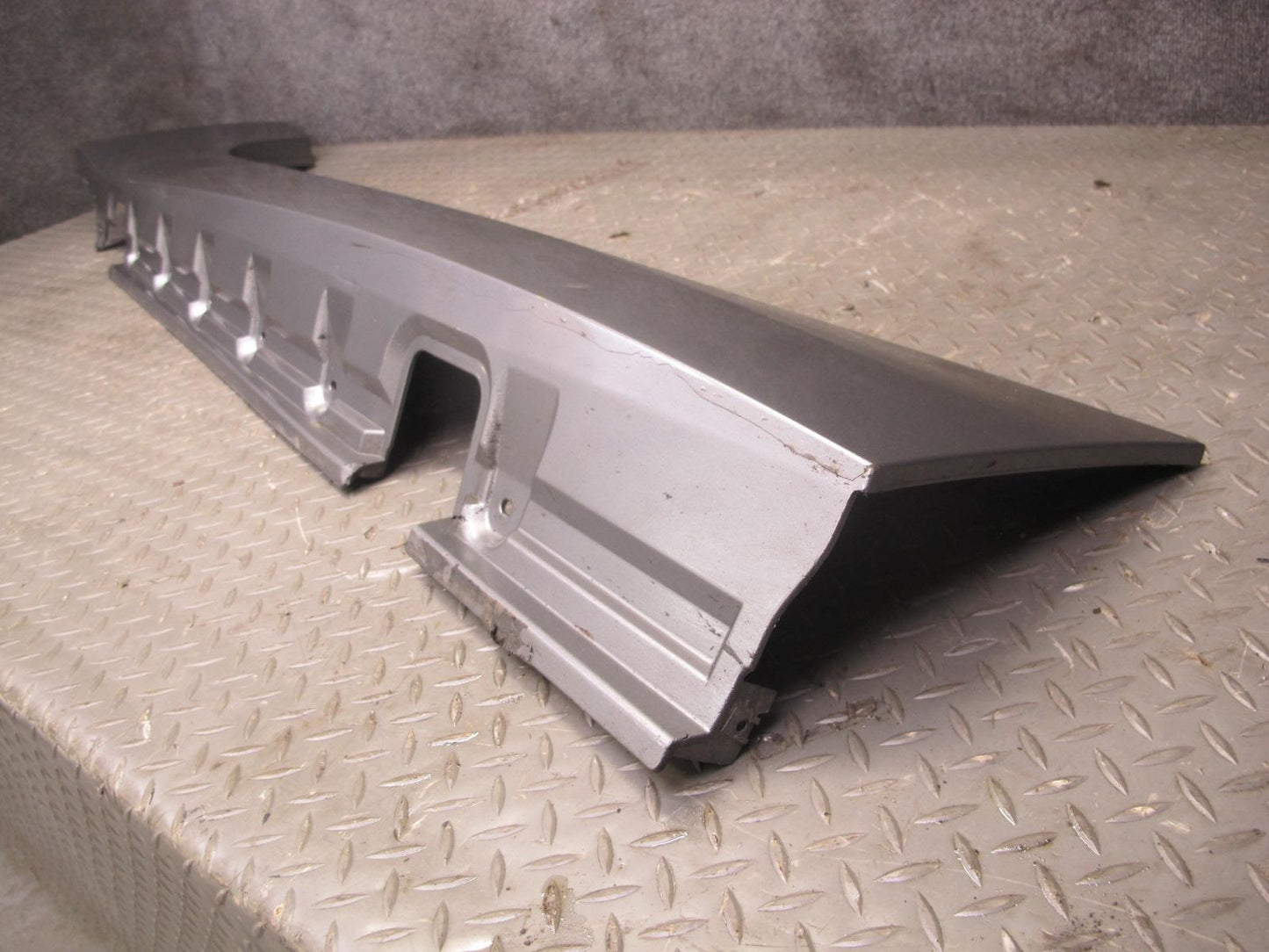 03-08 BMW E85 Z4 Set of 2 Left & Right Side Skirt Rocker Panel Molding Gray OEM