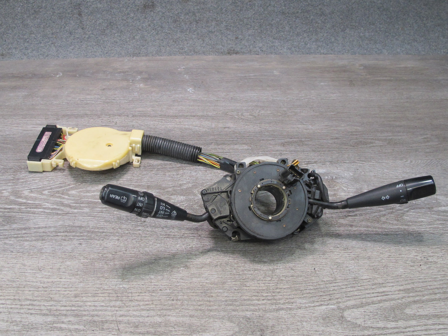 89-90 TOYOTA SUPRA MK3 STEERING COLUMN MULTI SWITCH CLOCK SPRING 84610-1B090 OEM