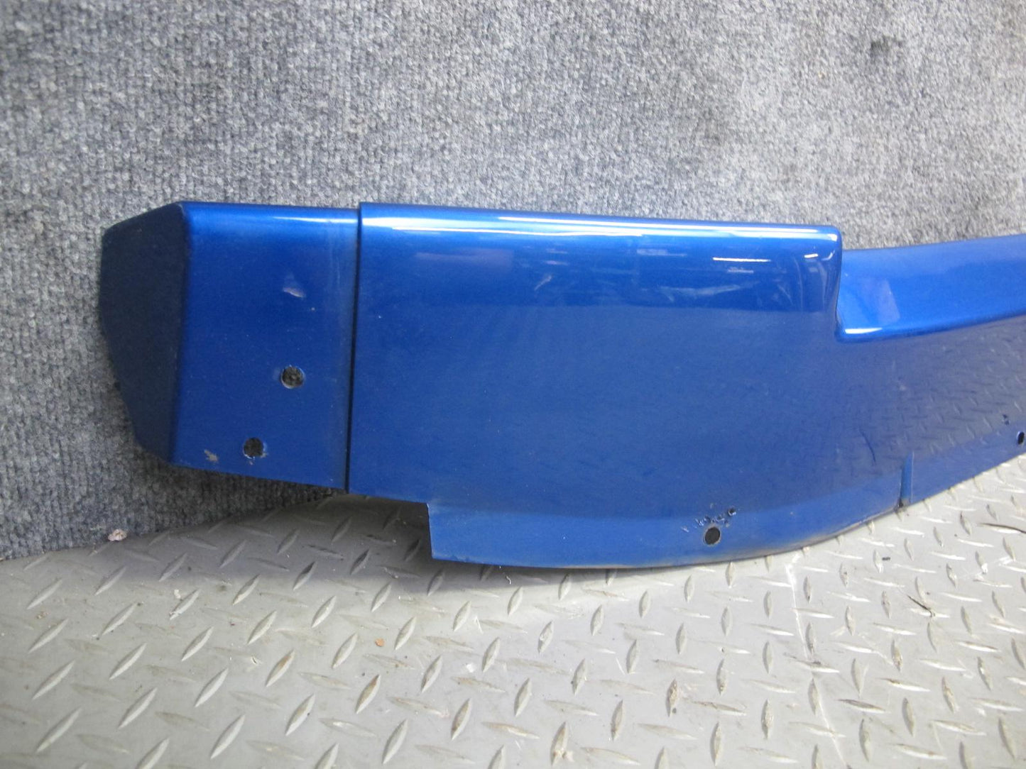03-09 Hummer H2 Left & Right Side Skirt Rocker Panel Molding Pacific Blue Set