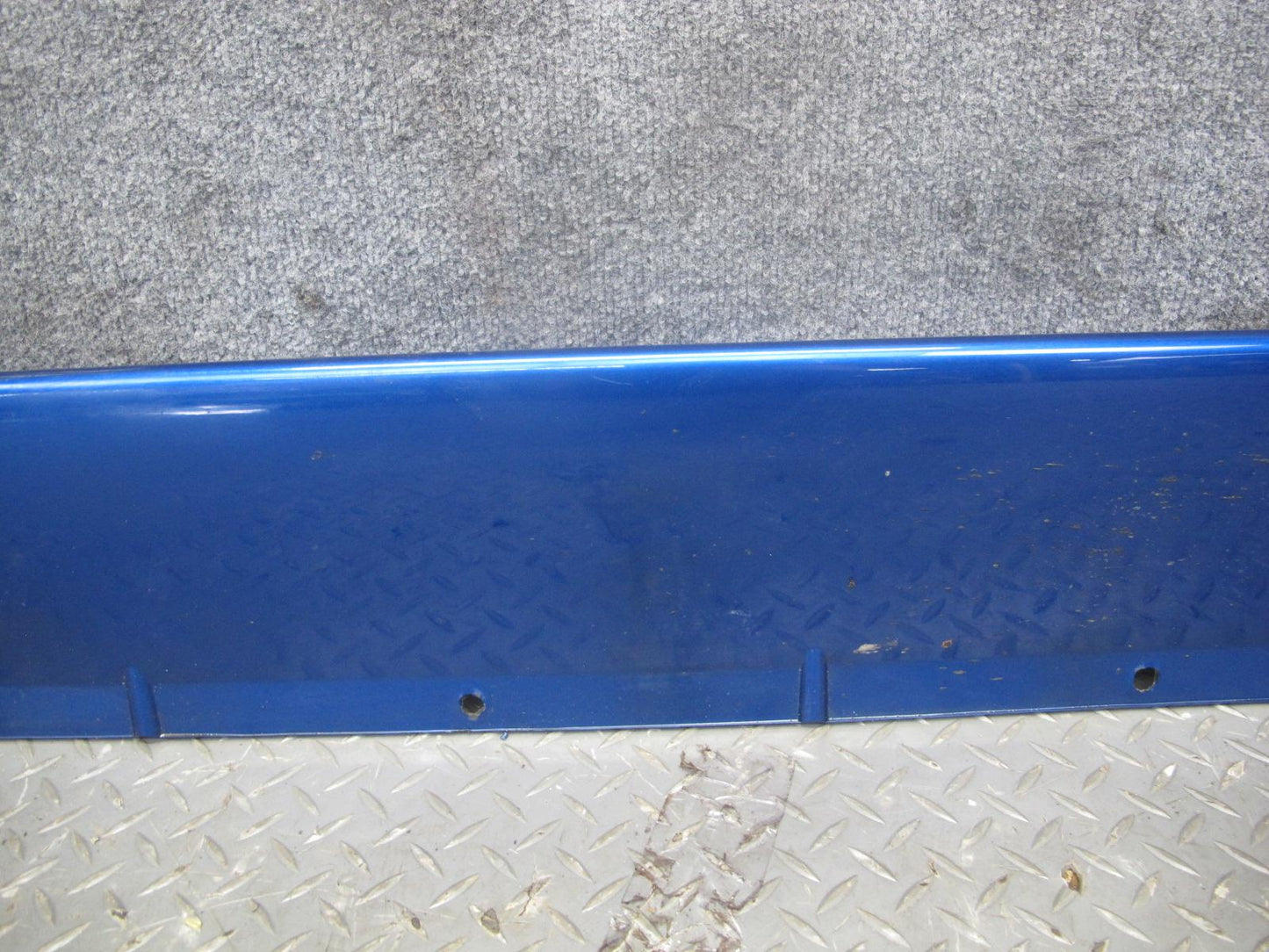 03-09 Hummer H2 Left & Right Side Skirt Rocker Panel Molding Pacific Blue Set