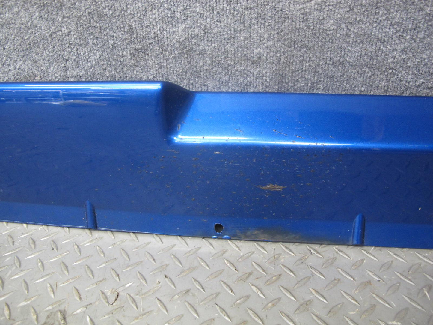 03-09 Hummer H2 Left & Right Side Skirt Rocker Panel Molding Pacific Blue Set