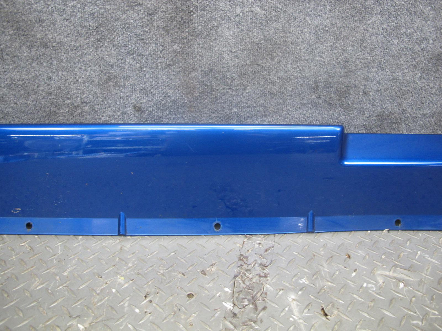 03-09 Hummer H2 Left & Right Side Skirt Rocker Panel Molding Pacific Blue Set
