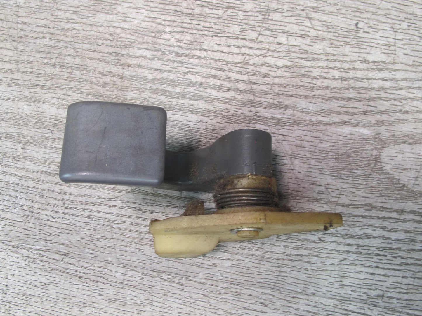 86-92 Toyota Supra MK3 Left Driver Door Interior Handle Gray OEM