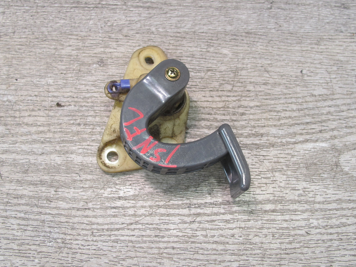 86-92 Toyota Supra MK3 Left Driver Door Interior Handle Gray OEM