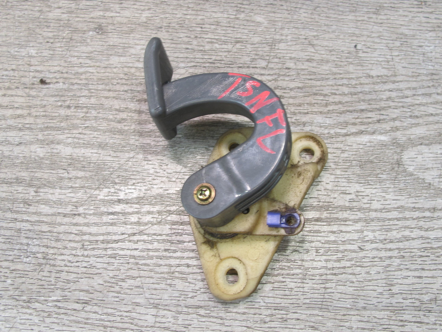 86-92 Toyota Supra MK3 Left Driver Door Interior Handle Gray OEM