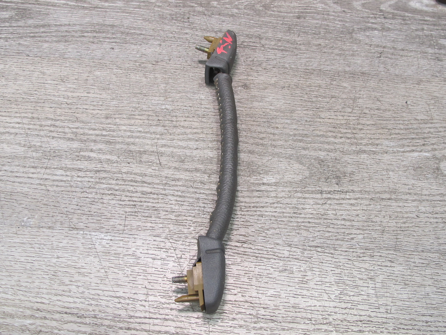 86-92 Toyota Supra MK3 Left & Right Overhead Grab Handle Set Maroon & Gray OEM