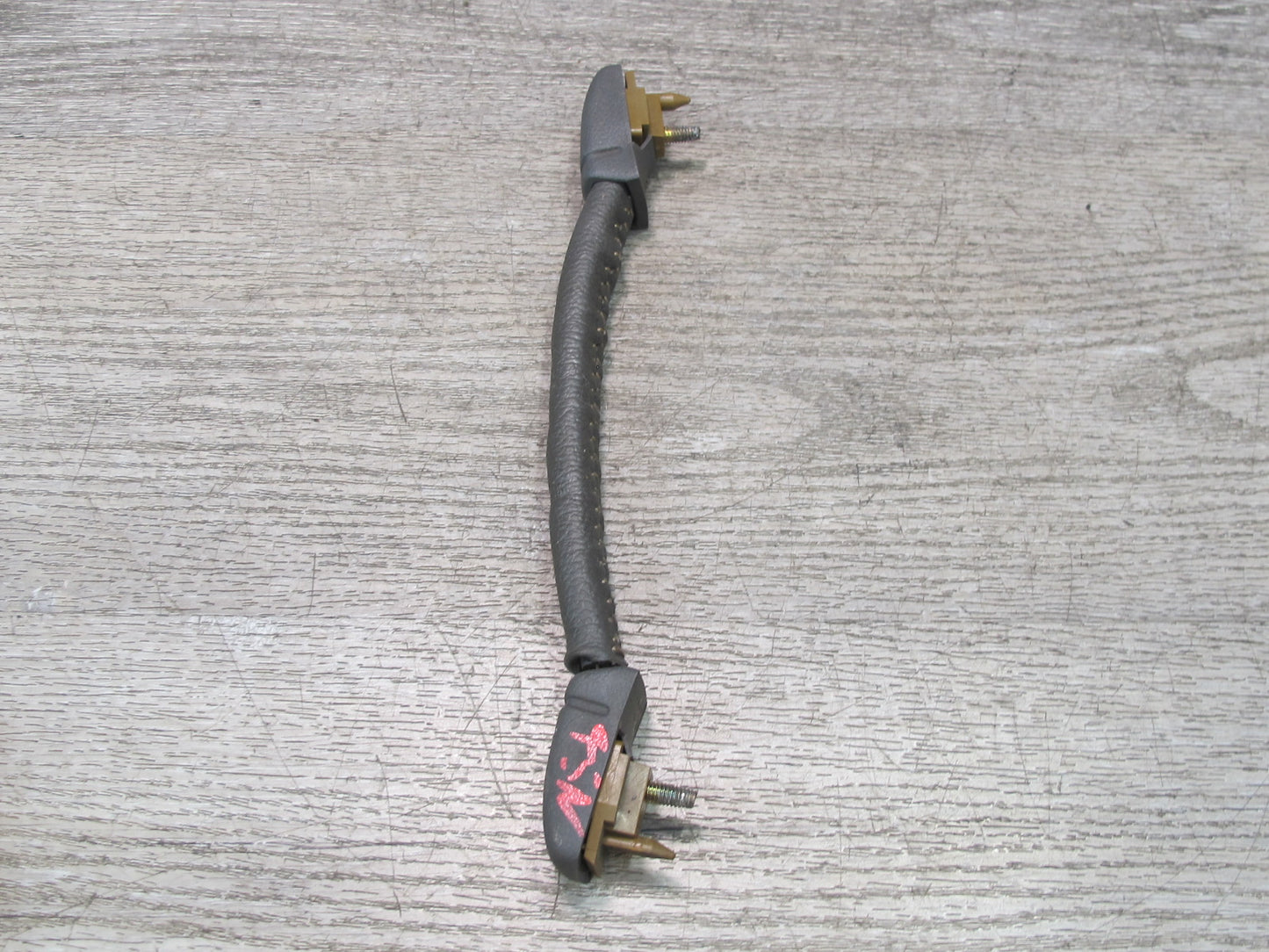 86-92 Toyota Supra MK3 Left & Right Overhead Grab Handle Set Maroon & Gray OEM