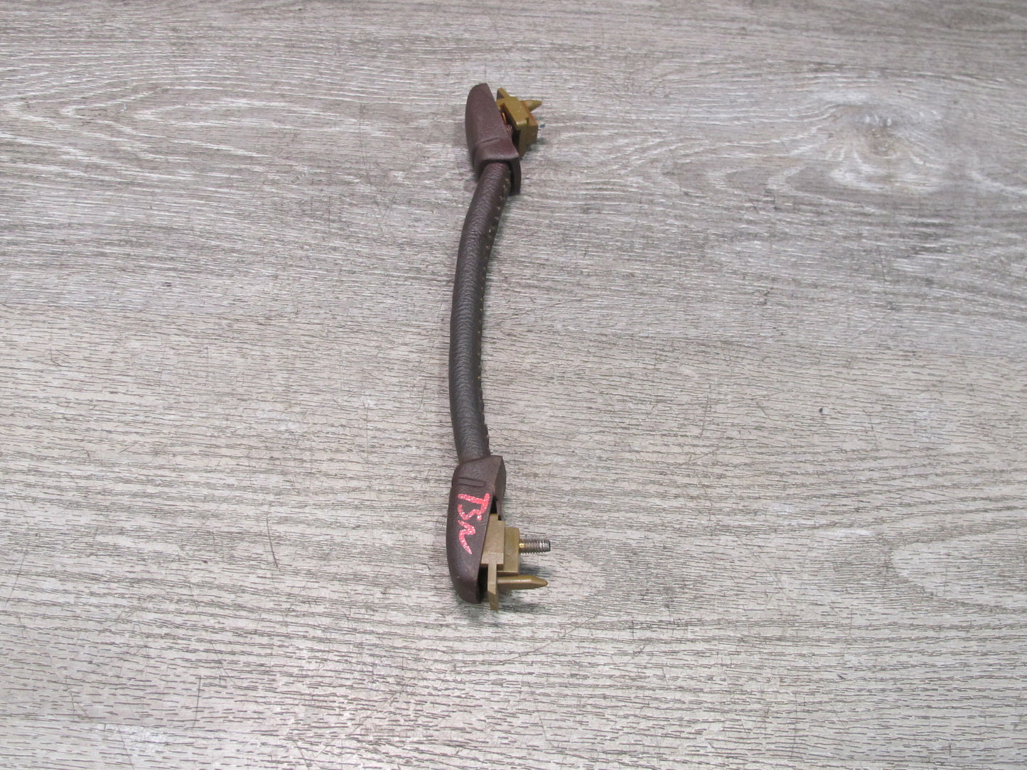 86-92 Toyota Supra MK3 Left & Right Overhead Grab Handle Set Maroon & Gray OEM