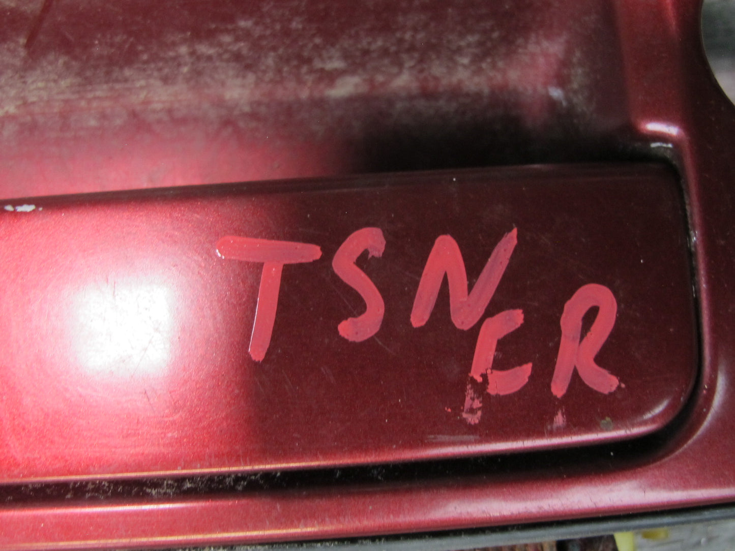 86-92 Toyota Supra MA70L Left & Right Door Exterior Handle RED Pearl OEM