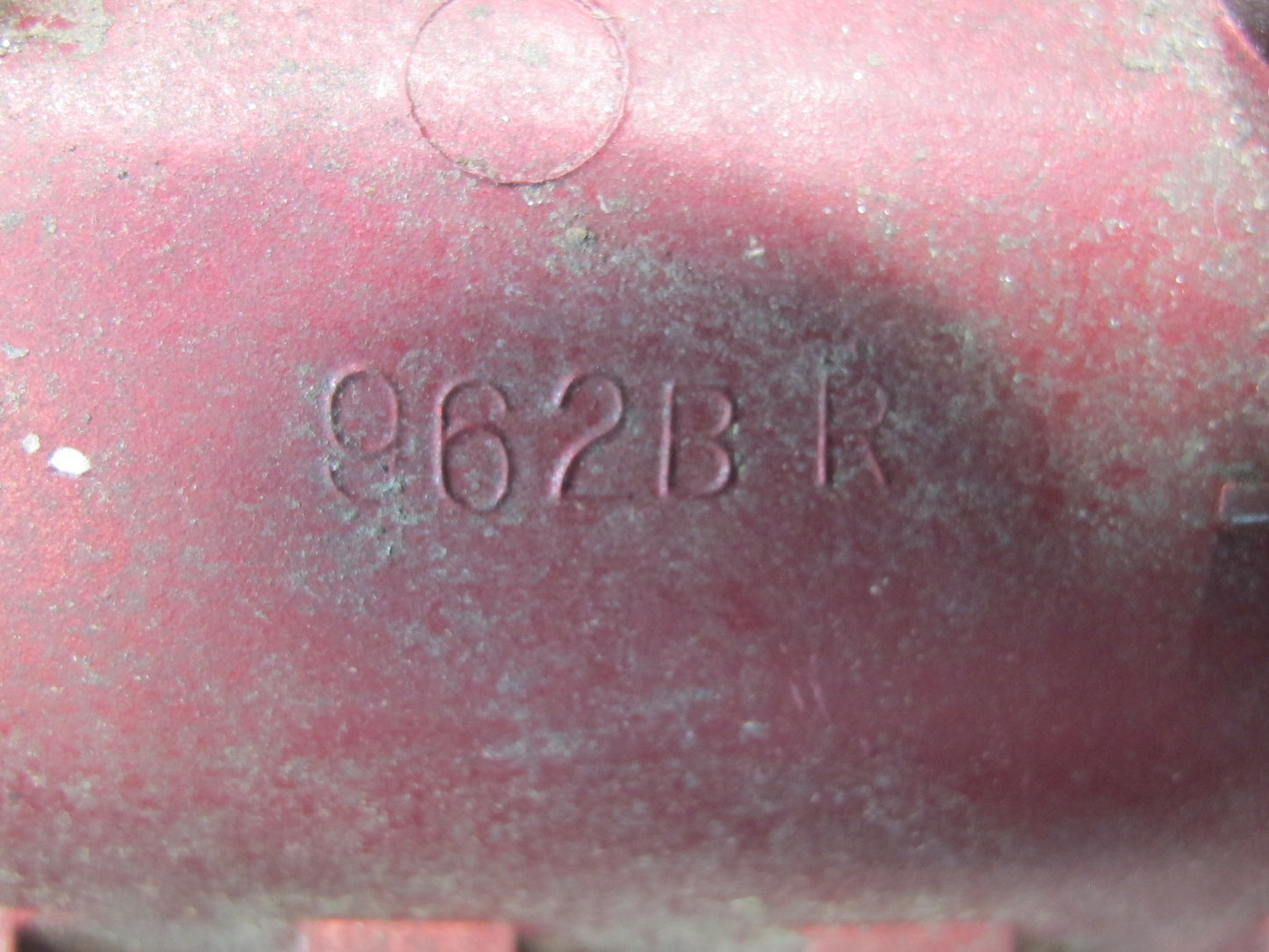86-92 Toyota Supra MA70L Left & Right Door Exterior Handle RED Pearl OEM