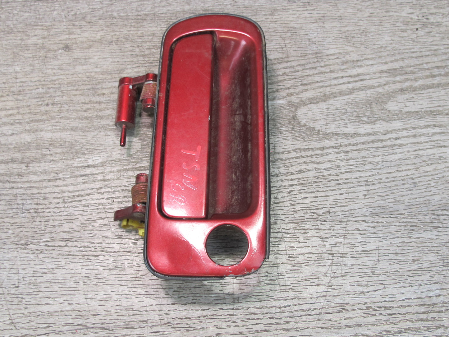 86-92 Toyota Supra MA70L Left & Right Door Exterior Handle RED Pearl OEM