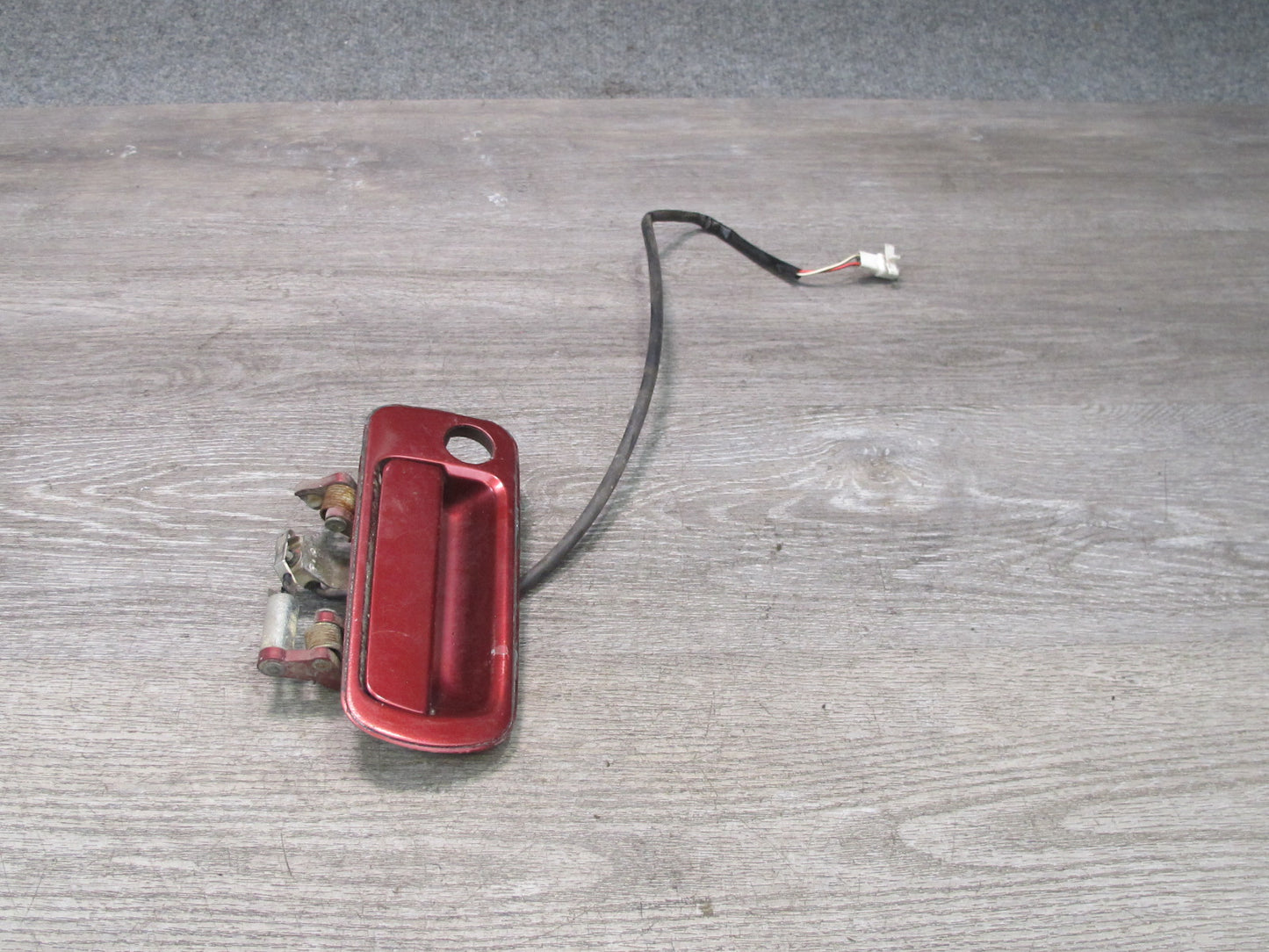 86-92 Toyota Supra MA70L Left & Right Door Exterior Handle RED Pearl OEM