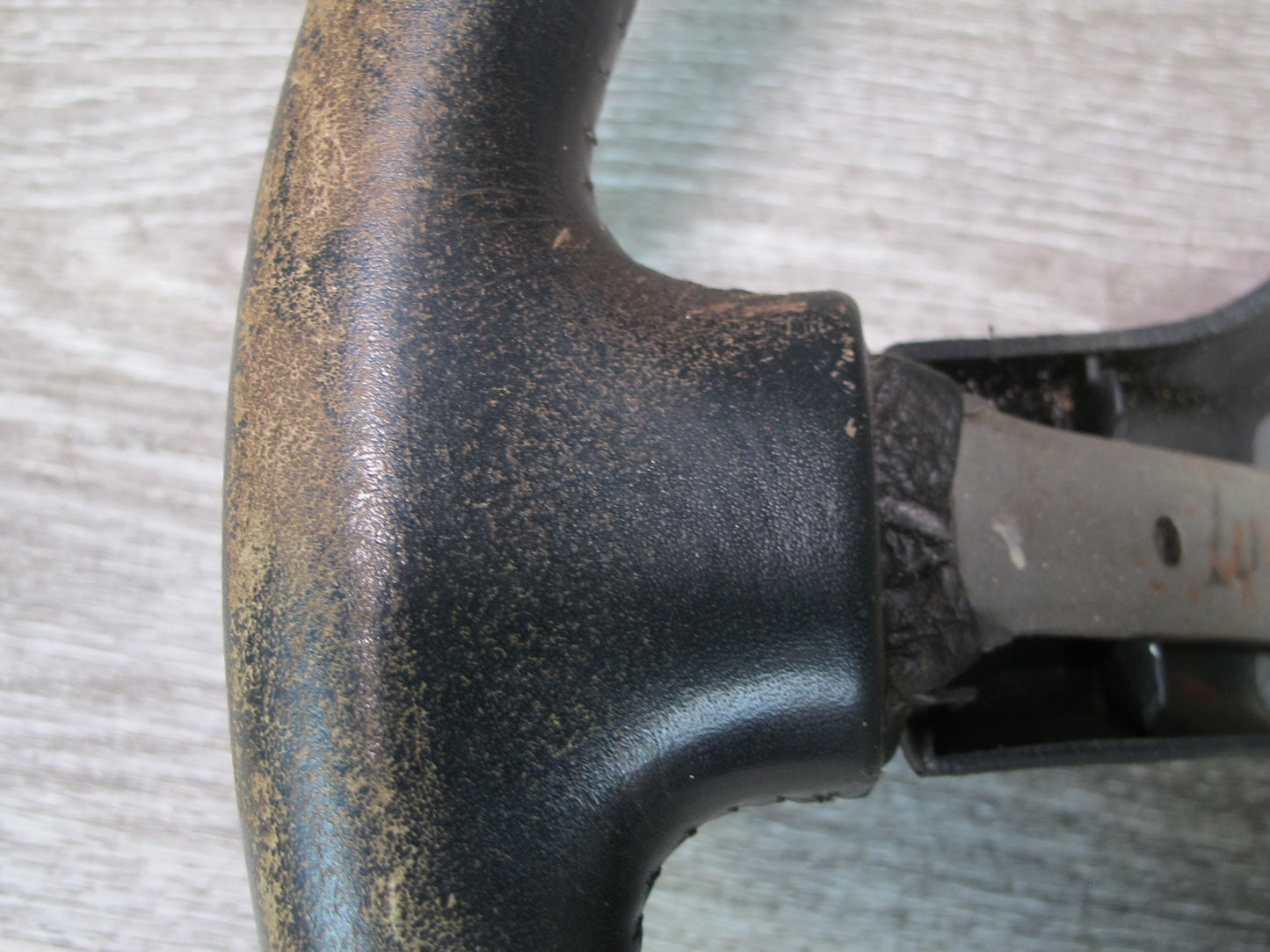 89-90 Toyota Supra MA70L MK3 Leather Steering Black OEM