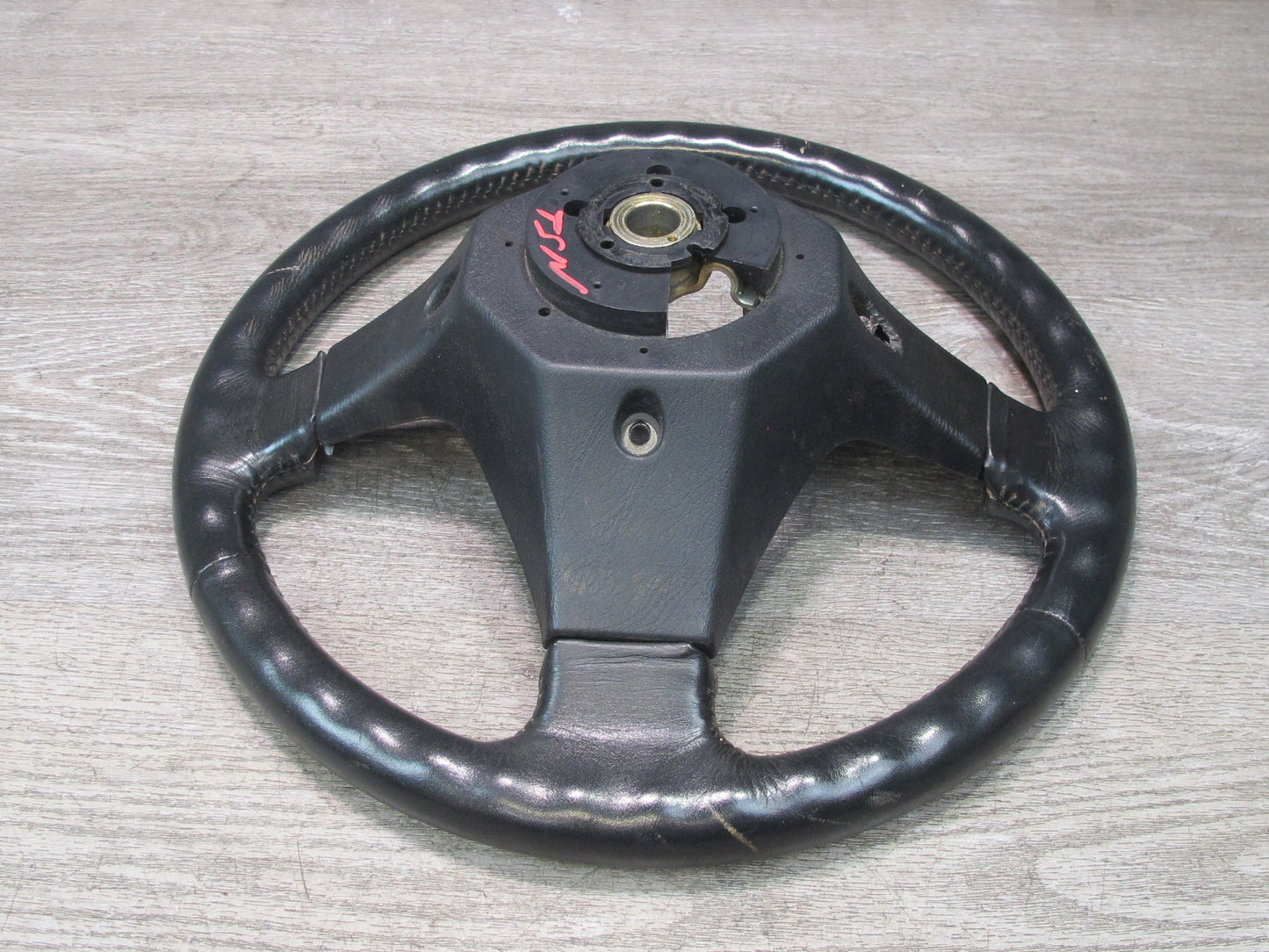 89-90 Toyota Supra MA70L MK3 Leather Steering Black OEM