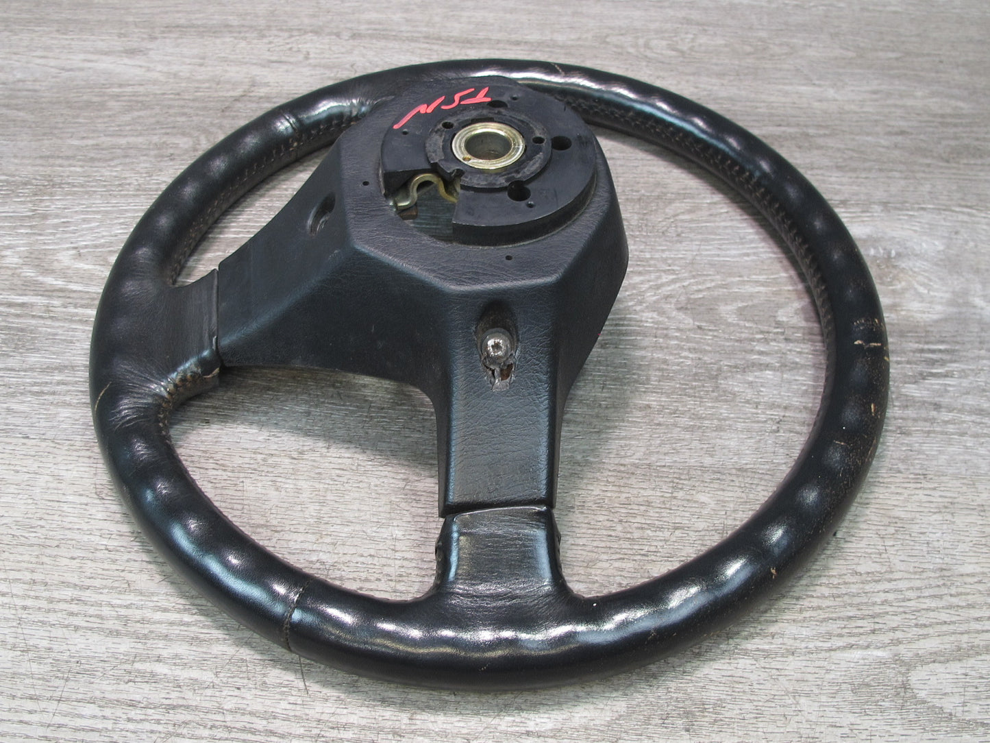 89-90 Toyota Supra MA70L MK3 Leather Steering Black OEM