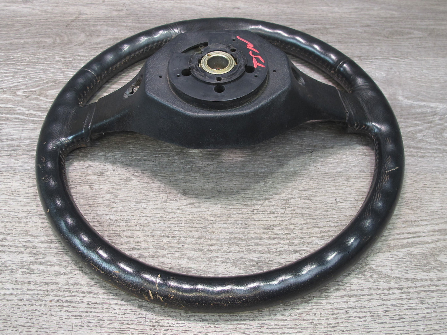 89-90 Toyota Supra MA70L MK3 Leather Steering Black OEM