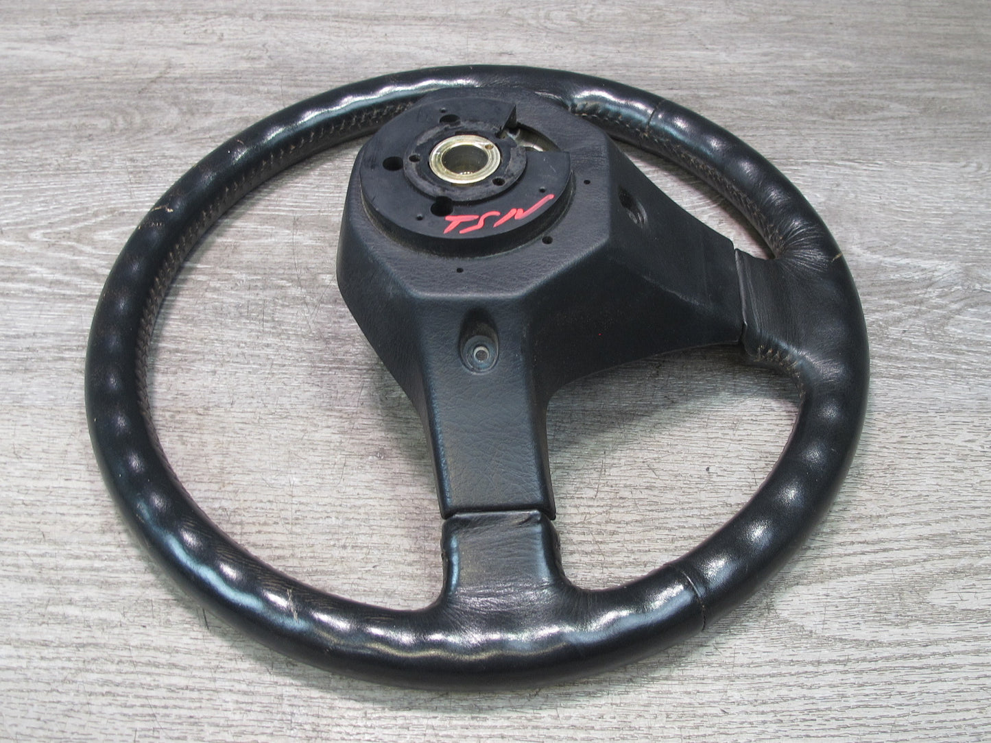 89-90 Toyota Supra MA70L MK3 Leather Steering Black OEM