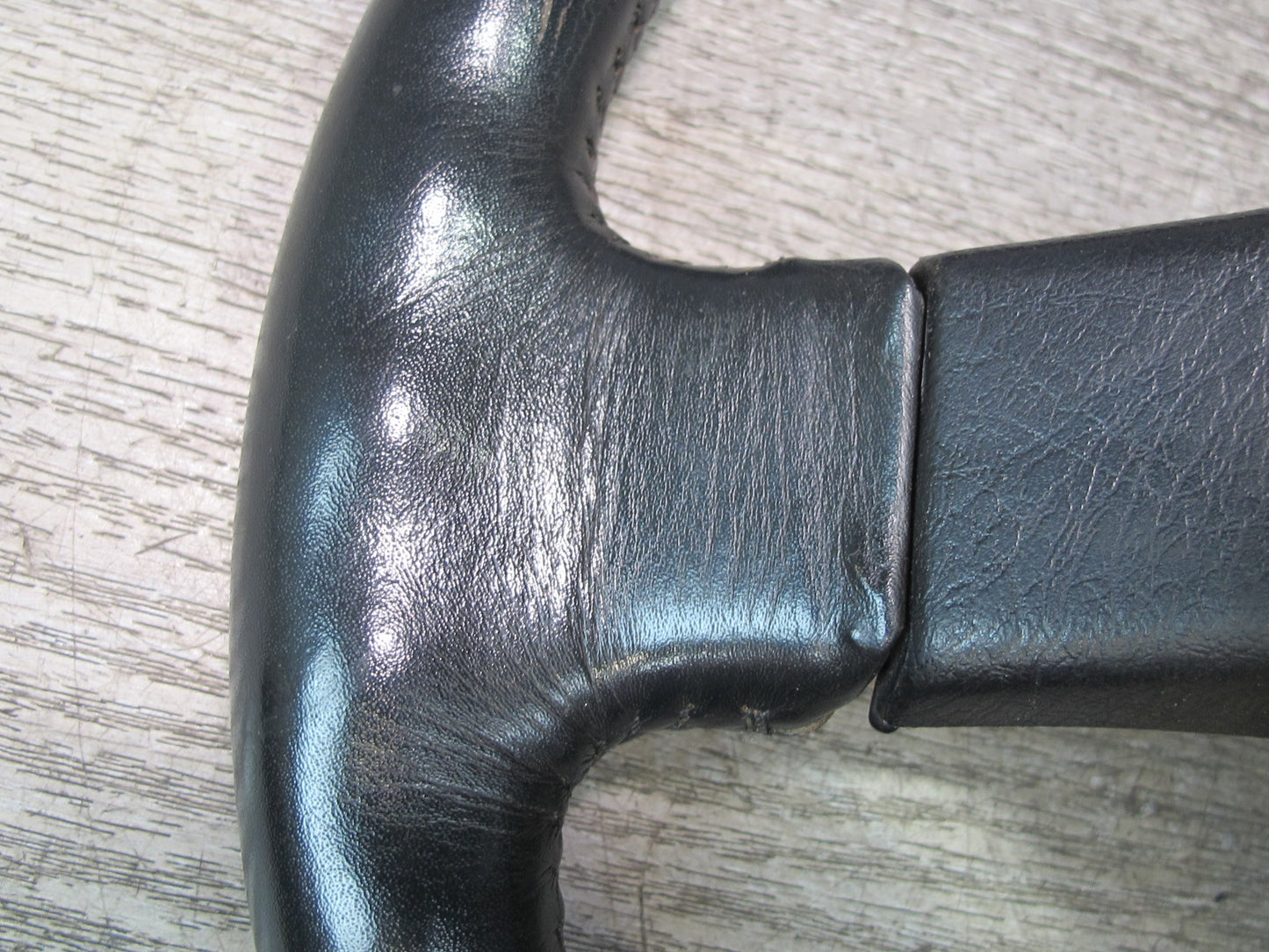 89-90 Toyota Supra MA70L MK3 Leather Steering Black OEM
