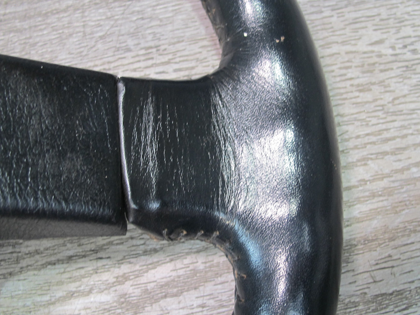 89-90 Toyota Supra MA70L MK3 Leather Steering Black OEM