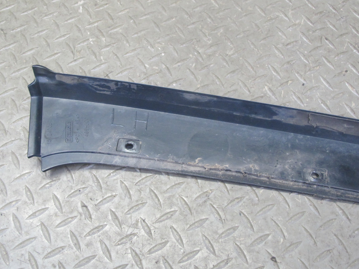 2003-2009 Hummer H2 Front Windshield Exterior A Pillar Trim Cover Panel Set of 2