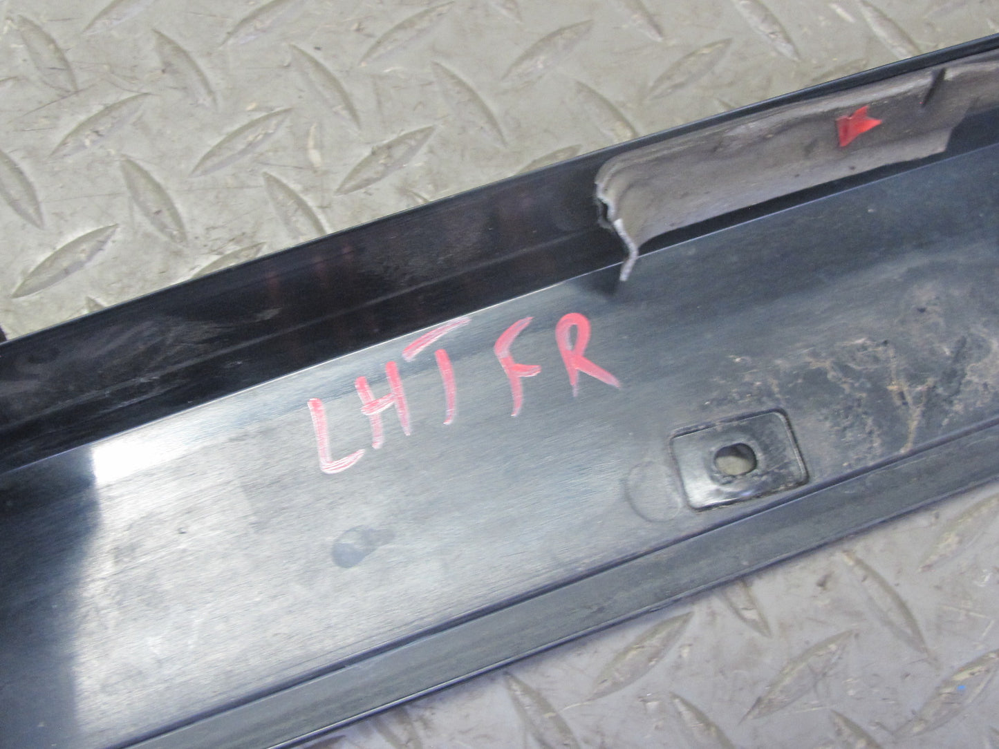 2003-2009 Hummer H2 Front Windshield Exterior A Pillar Trim Cover Panel Set of 2