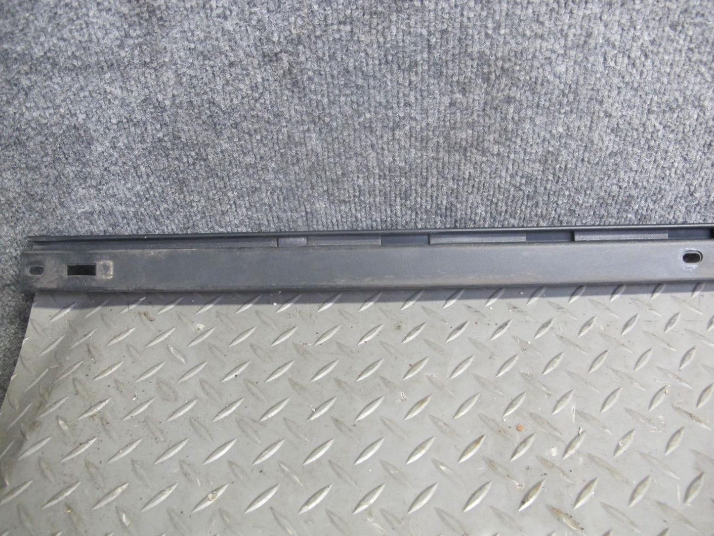 2003-2009 Hummer H2 Left & Right Roof Rail Track Luggage Bracket Molding Set