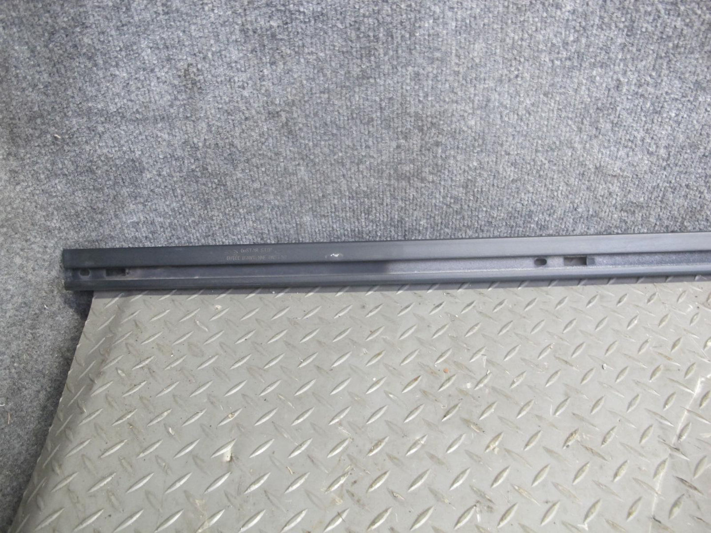 2003-2009 Hummer H2 Left & Right Roof Rail Track Luggage Bracket Molding Set