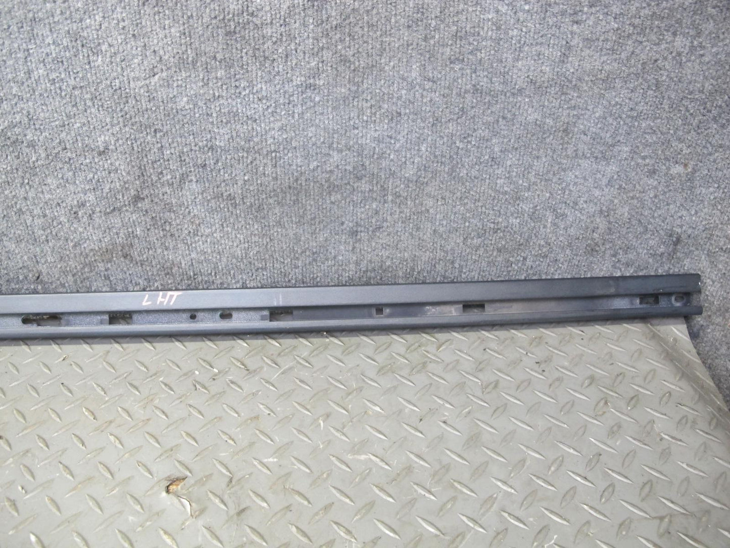 2003-2009 Hummer H2 Left & Right Roof Rail Track Luggage Bracket Molding Set