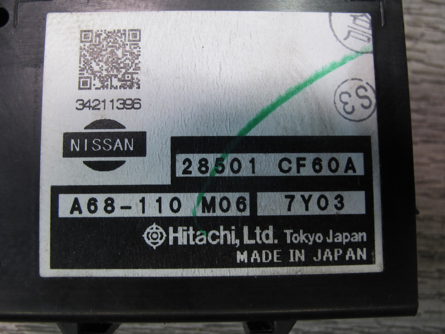 07-09 Nissan Z33 350Z Power Steering Control Module Unit 28501-CF60A OEM