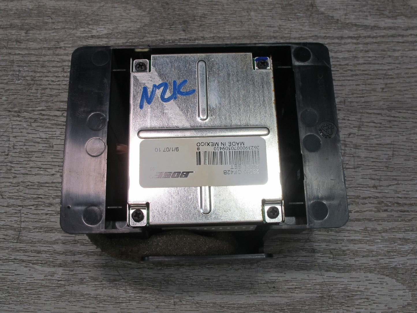 03-09 Nissan Z33 350Z Bose Audio System Amplifier AMP 28060-CF42B OEM