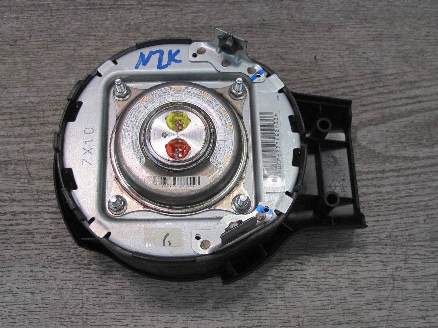 06-09 NISSAN 350Z Z33 FRONT LEFT DRIVER SIDE STEERING WHEEL SRS AIRBAG OEM