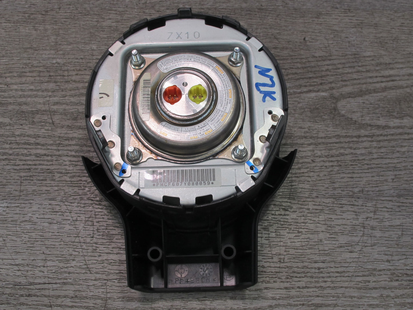06-09 NISSAN 350Z Z33 FRONT LEFT DRIVER SIDE STEERING WHEEL SRS AIRBAG OEM
