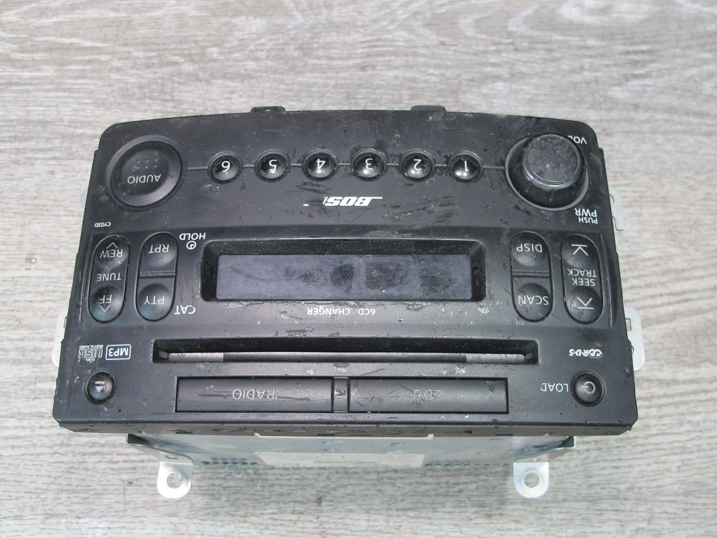 07-09 Nissan 350Z Z33 Radio AM FM CD Changer Player Receiver Head Unit Bose OEM