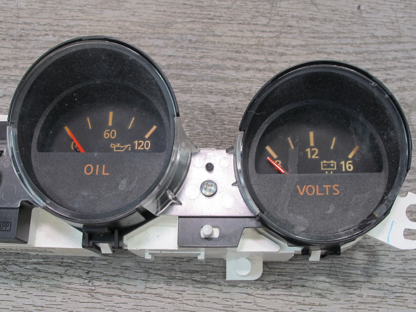 07-09 Nissan 350Z Z33 Dash Center Oil Volts Info Display Gauge Cluster OEM