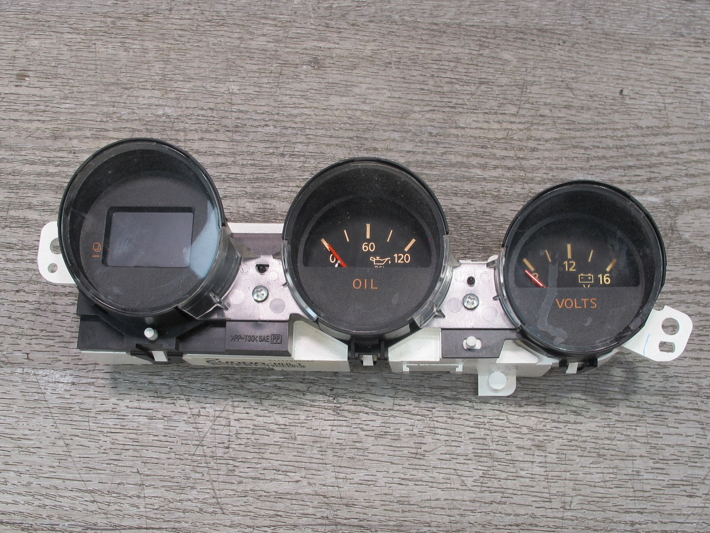 07-09 Nissan 350Z Z33 Dash Center Oil Volts Info Display Gauge Cluster OEM