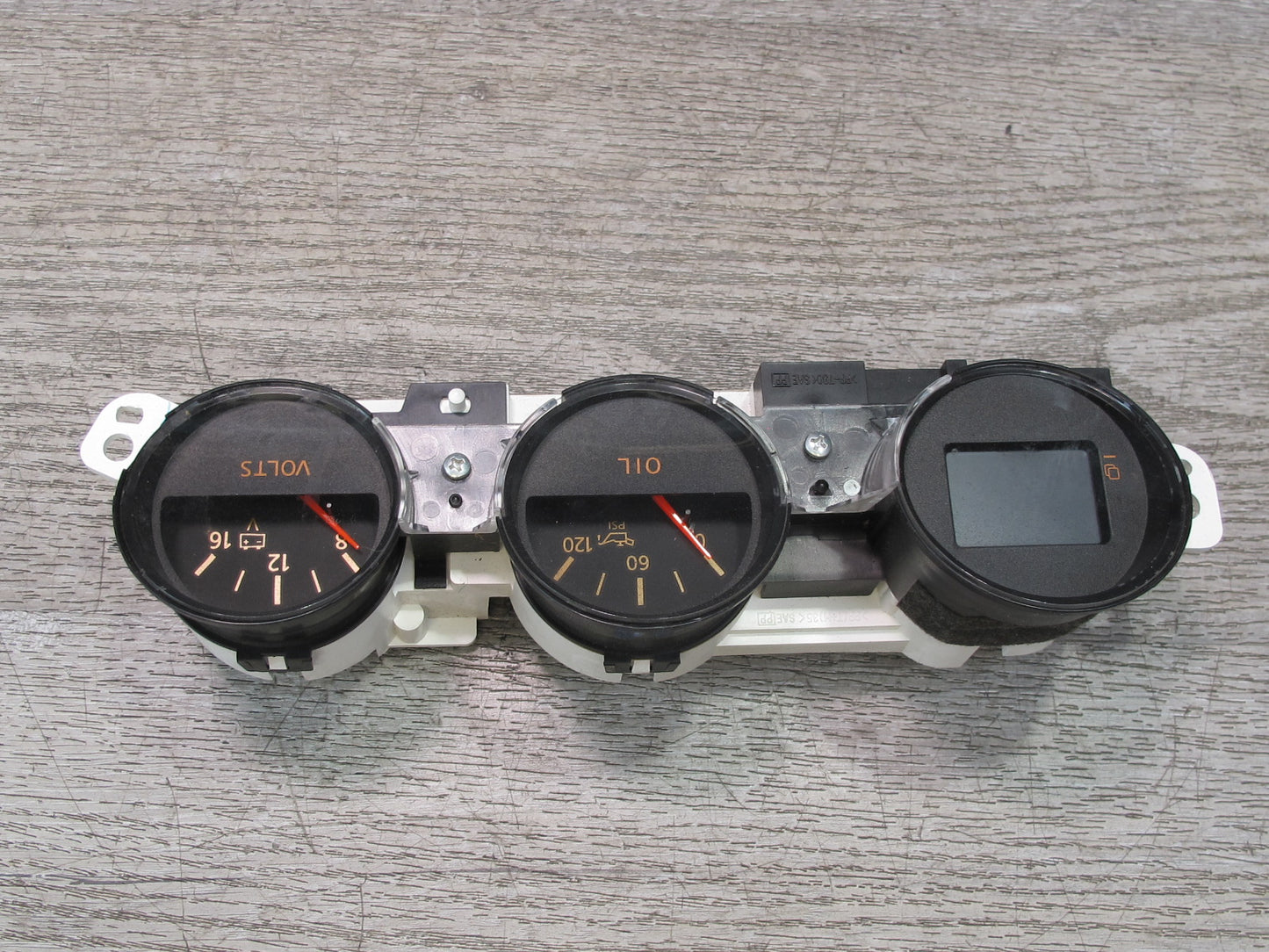 07-09 Nissan 350Z Z33 Dash Center Oil Volts Info Display Gauge Cluster OEM