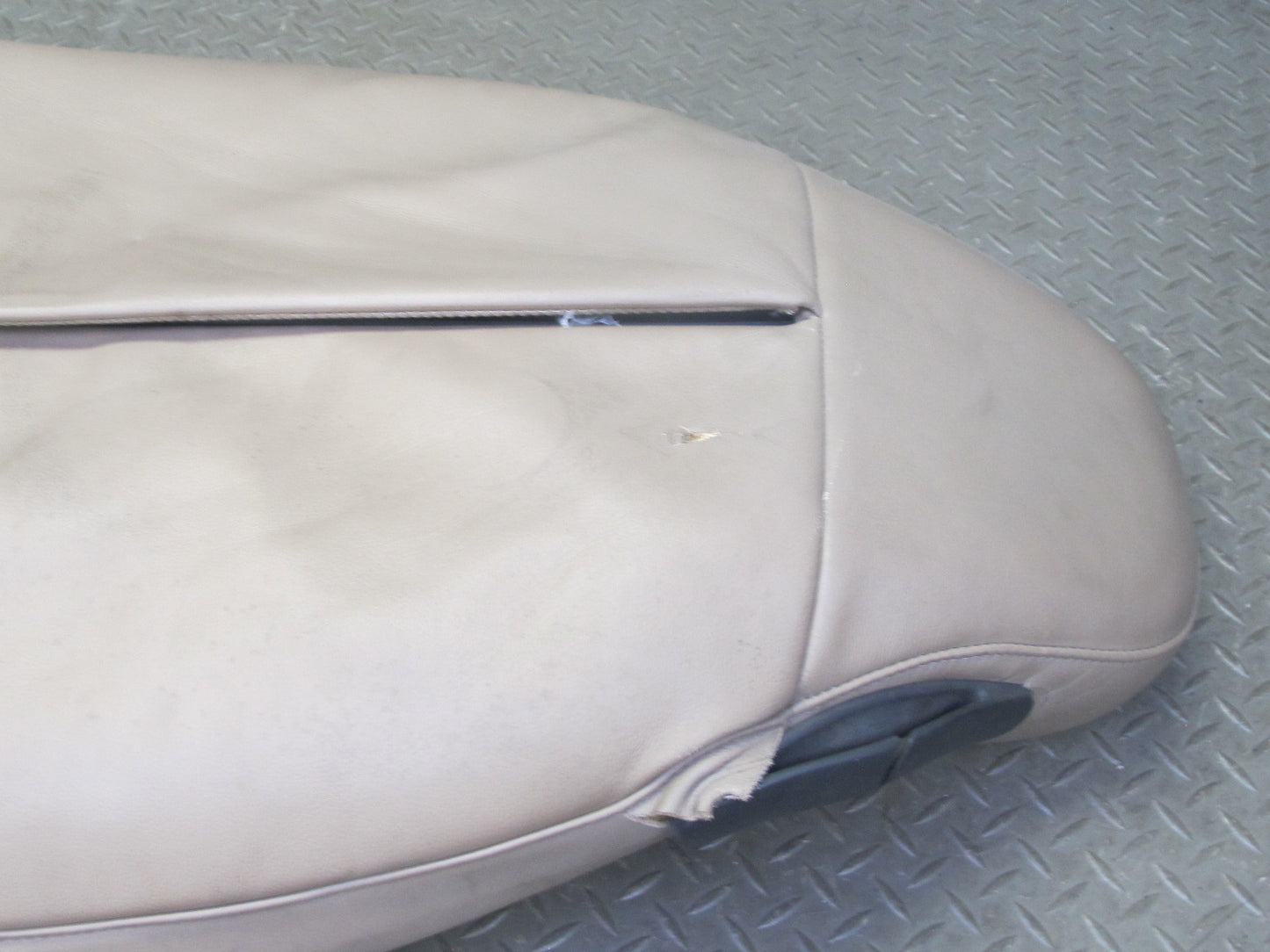 96-98 BMW E36/7 Z3 Roadster Right Seat Upper Leather Cushion Backrest Beige OEM