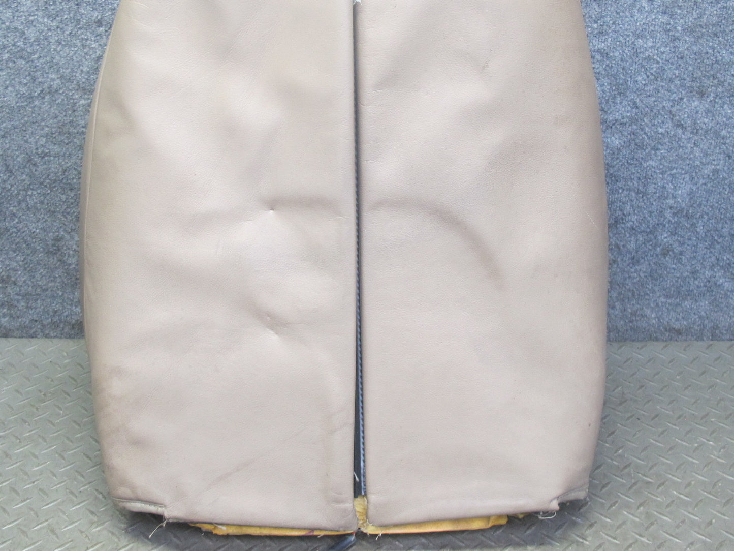 96-98 BMW E36/7 Z3 Roadster Right Seat Upper Leather Cushion Backrest Beige OEM