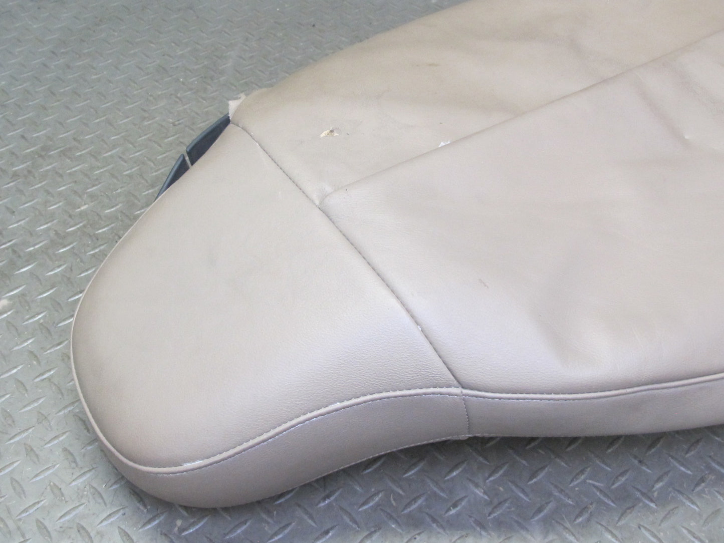 96-98 BMW E36/7 Z3 Roadster Right Seat Upper Leather Cushion Backrest Beige OEM