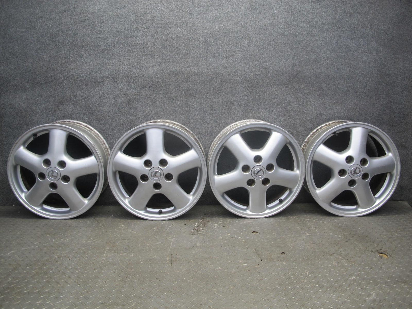 92-00 Lexus UZZ30L SC300 SC400 Set of 4 Factory 16" Wheel Rim 16x6.5J ET50 OEM