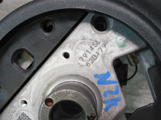 07-09 Nissan 350Z Z33 Multifunction Leather Steering w Cruise Black OEM