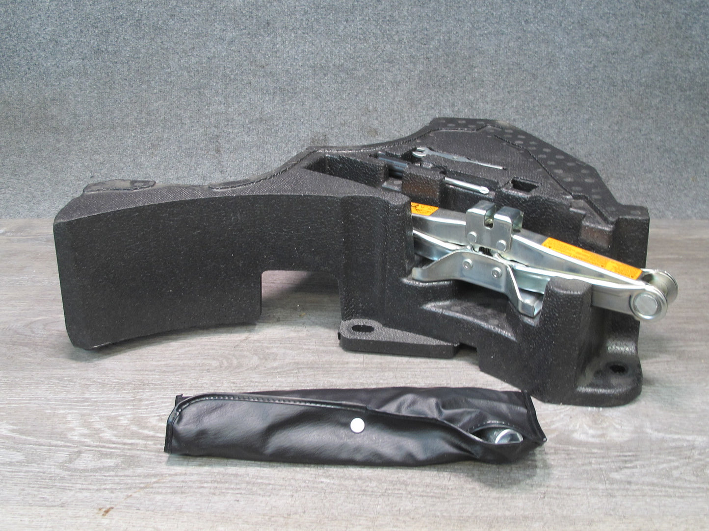 03-09 Nissan 350Z Z33 Spare Tire Lift Jack Wrench Tool KIT Foam Compartment OEM