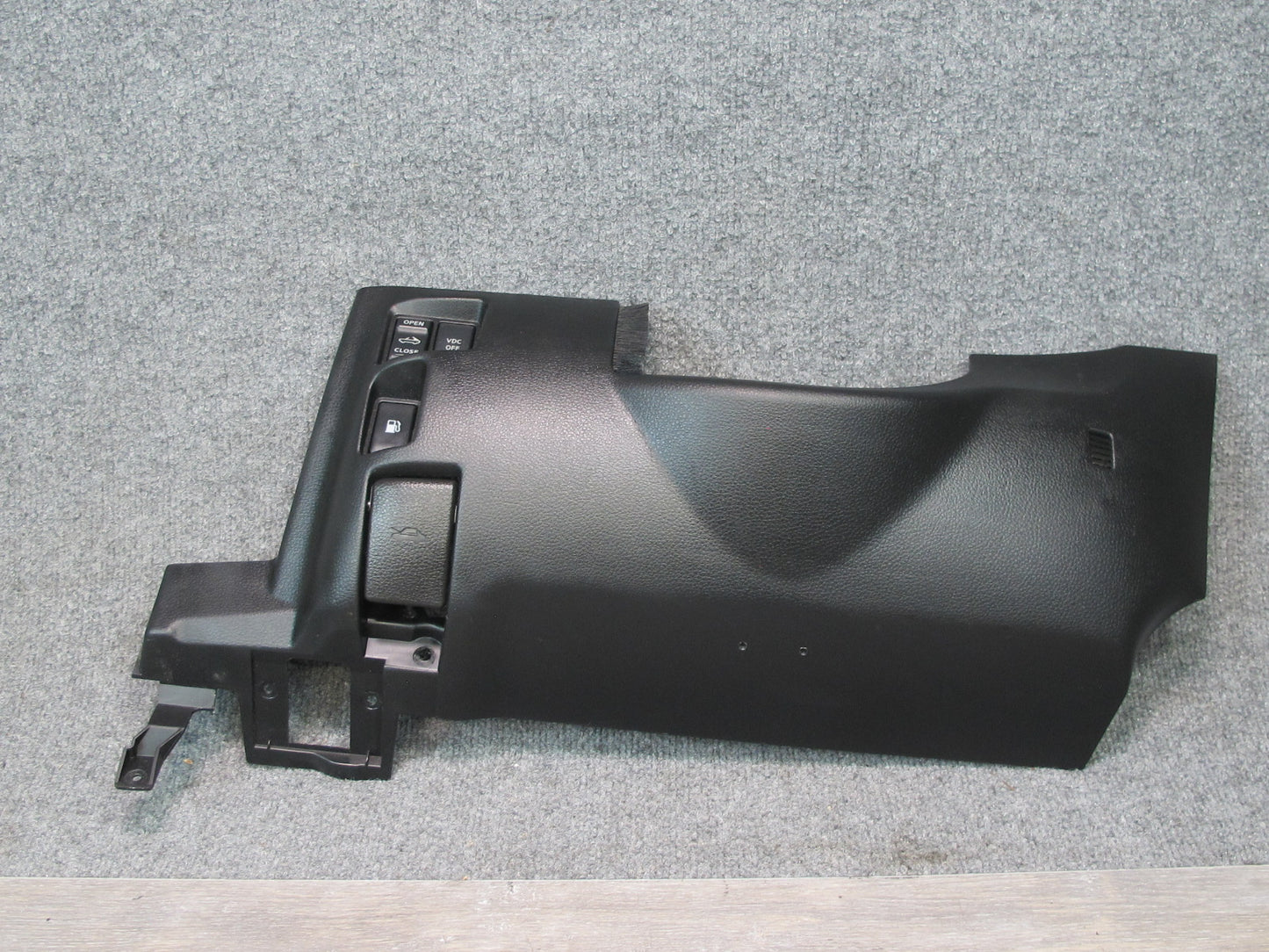 07-09 Nissan 350Z Z33 Convert Left Lower Knee Trim Cover Panel w Switches OEM