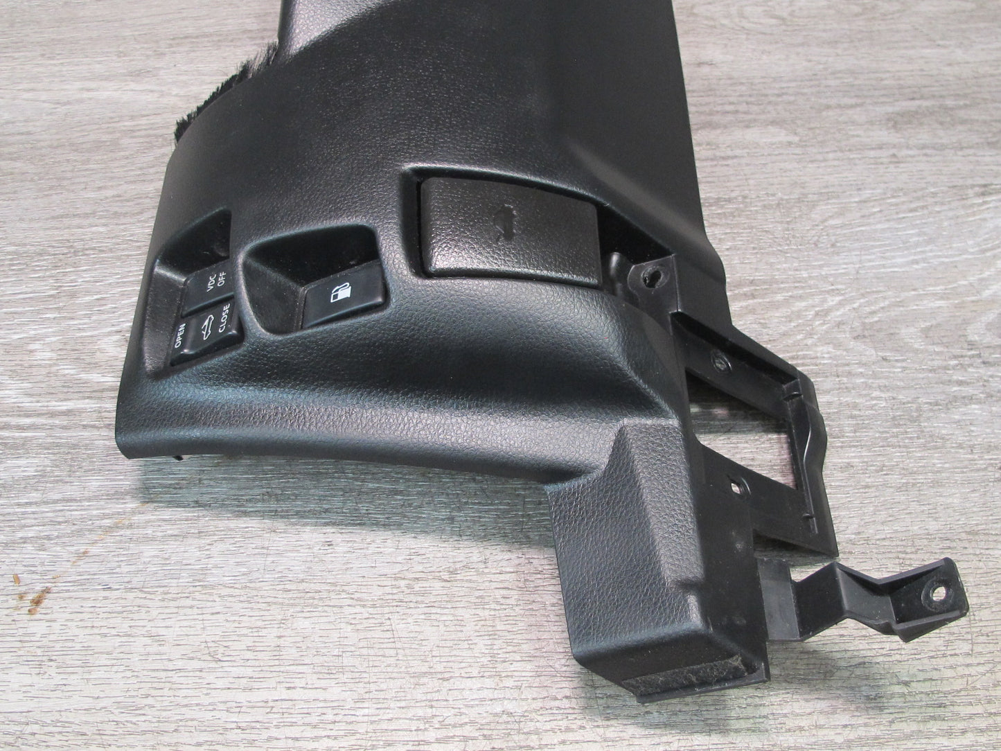 07-09 Nissan 350Z Z33 Convert Left Lower Knee Trim Cover Panel w Switches OEM