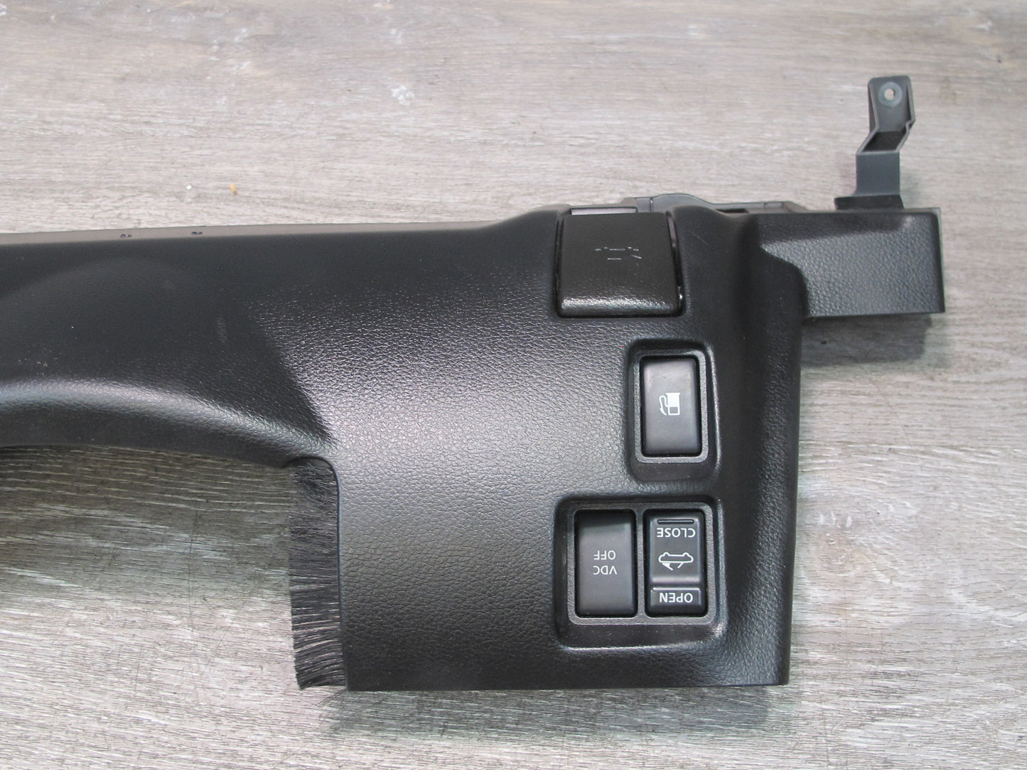 07-09 Nissan 350Z Z33 Convert Left Lower Knee Trim Cover Panel w Switches OEM